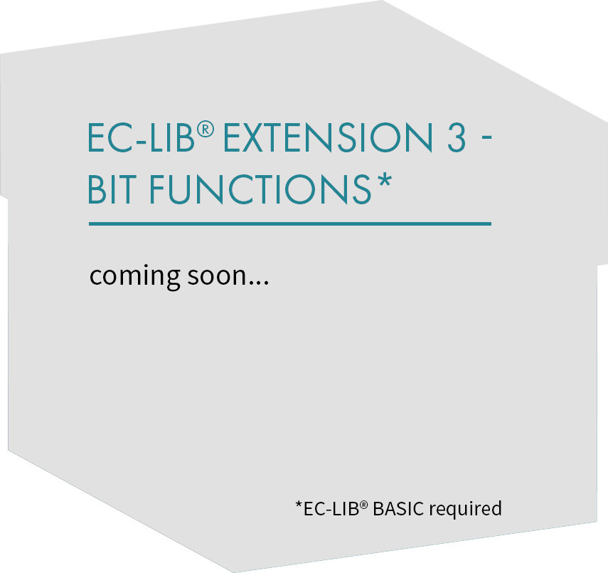 EC-LIB® Fixed Point Library Extension 3 Bit Functions